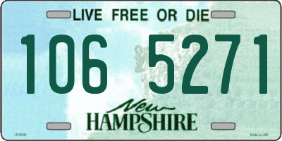 NH license plate 1065271