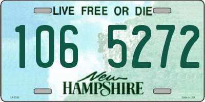 NH license plate 1065272