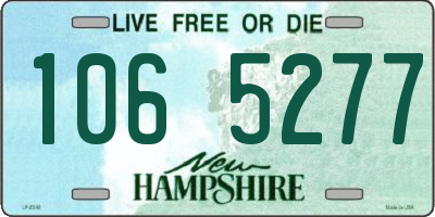 NH license plate 1065277