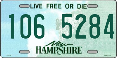 NH license plate 1065284