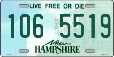 NH license plate 1065519