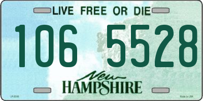 NH license plate 1065528