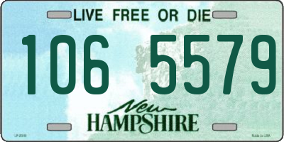 NH license plate 1065579