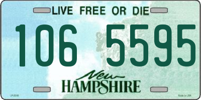 NH license plate 1065595