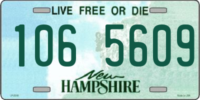 NH license plate 1065609