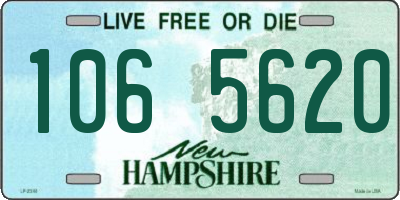 NH license plate 1065620