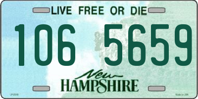 NH license plate 1065659