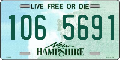 NH license plate 1065691