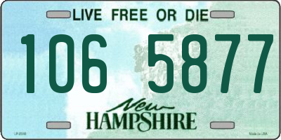 NH license plate 1065877