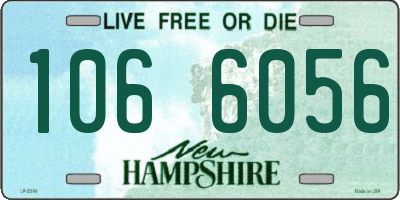 NH license plate 1066056