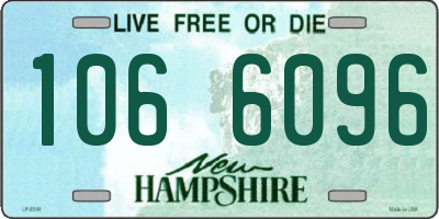NH license plate 1066096