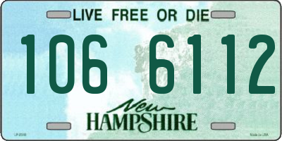 NH license plate 1066112