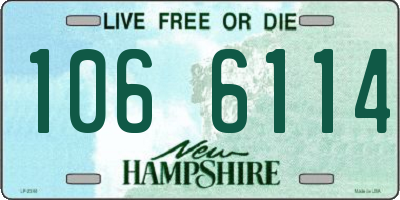 NH license plate 1066114