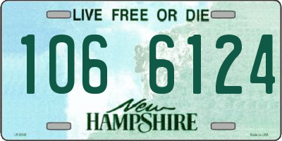 NH license plate 1066124