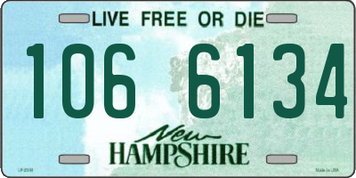 NH license plate 1066134