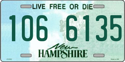 NH license plate 1066135