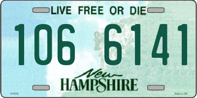 NH license plate 1066141