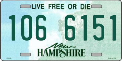 NH license plate 1066151