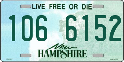 NH license plate 1066152