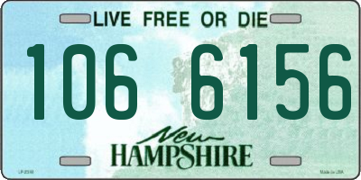 NH license plate 1066156
