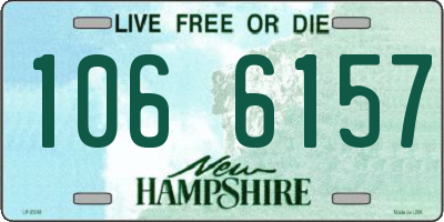 NH license plate 1066157