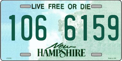 NH license plate 1066159