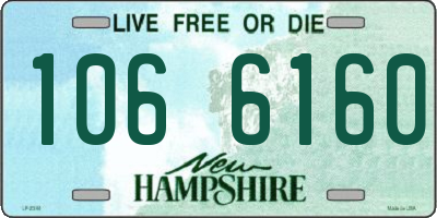 NH license plate 1066160