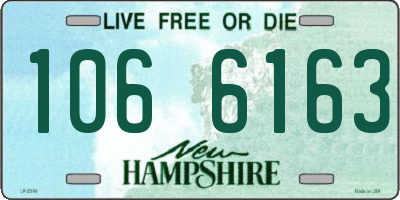 NH license plate 1066163
