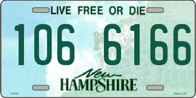 NH license plate 1066166