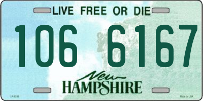 NH license plate 1066167