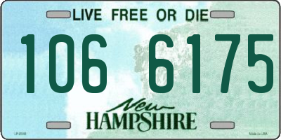 NH license plate 1066175