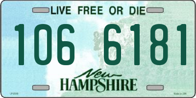 NH license plate 1066181