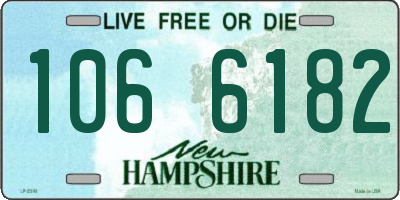 NH license plate 1066182