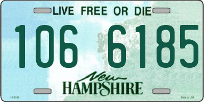 NH license plate 1066185