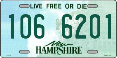 NH license plate 1066201