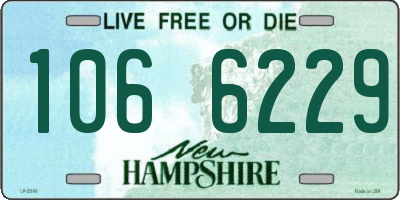 NH license plate 1066229