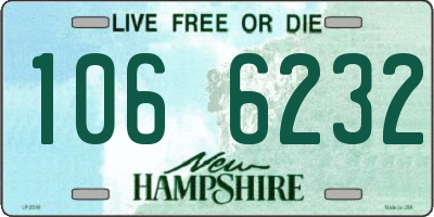 NH license plate 1066232