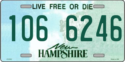 NH license plate 1066246
