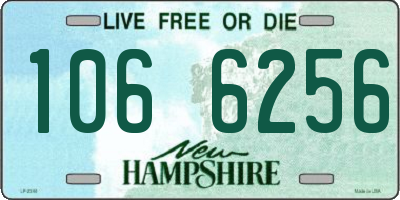 NH license plate 1066256