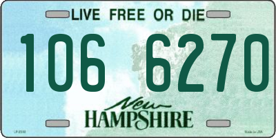 NH license plate 1066270