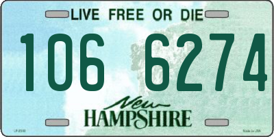 NH license plate 1066274