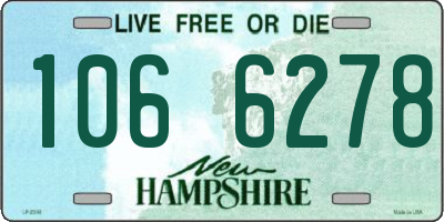 NH license plate 1066278
