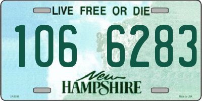 NH license plate 1066283