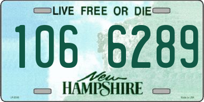 NH license plate 1066289