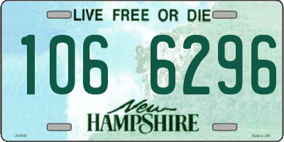 NH license plate 1066296