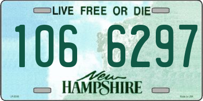 NH license plate 1066297
