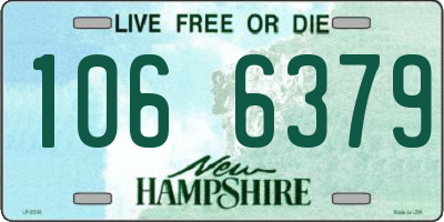 NH license plate 1066379