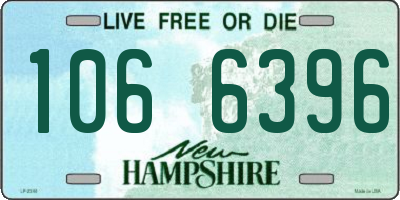 NH license plate 1066396