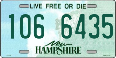 NH license plate 1066435