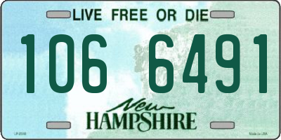 NH license plate 1066491